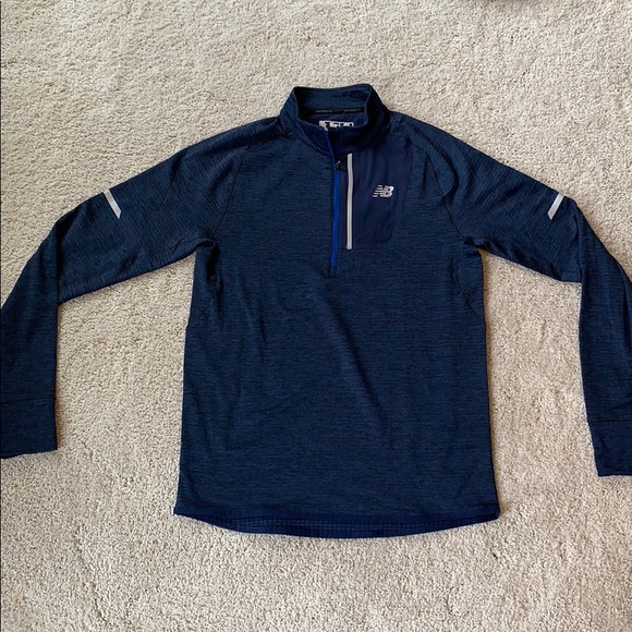new balance nb heat quarter zip